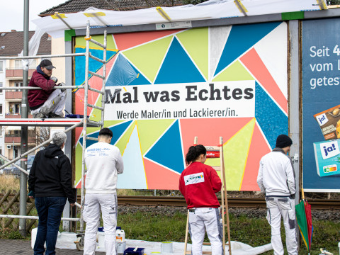 Projekt #MalWasEchtes Gießen